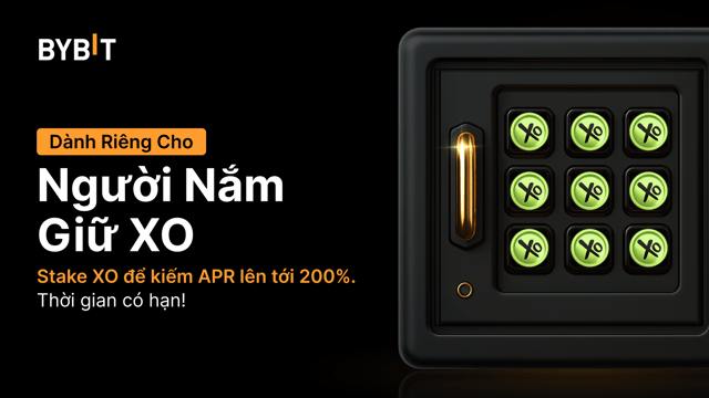 Đại tiệc XO: Stake XO để nhận APR 200% và chia sẻ tổng thưởng trị giá 3.000.000 XO!