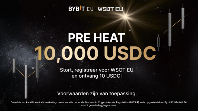 WSOT EU 2025 Warm-up: Win jouw deel van 10.000 USDC!