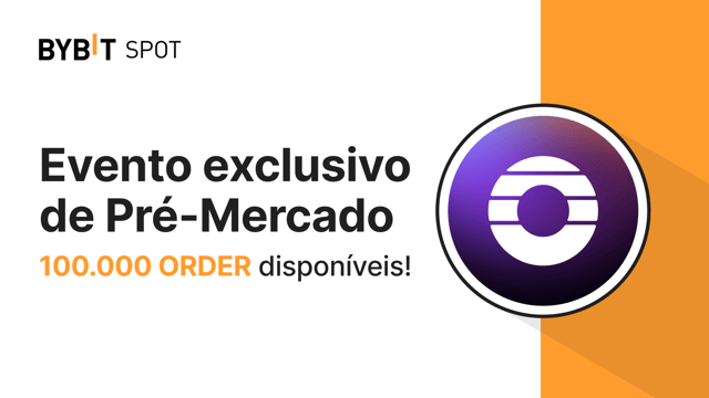 Evento exclusivo de Pré-mercado: Garanta uma parte do prêmio de 100.000 tokens ORDER!
