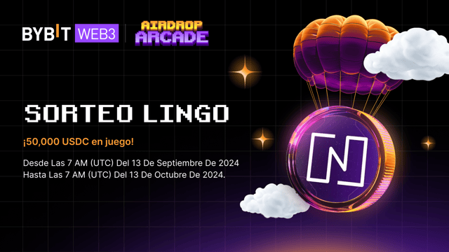 Lingo Airdrop: Gana tu parte de un fondo de premios de 50,000 USDC.