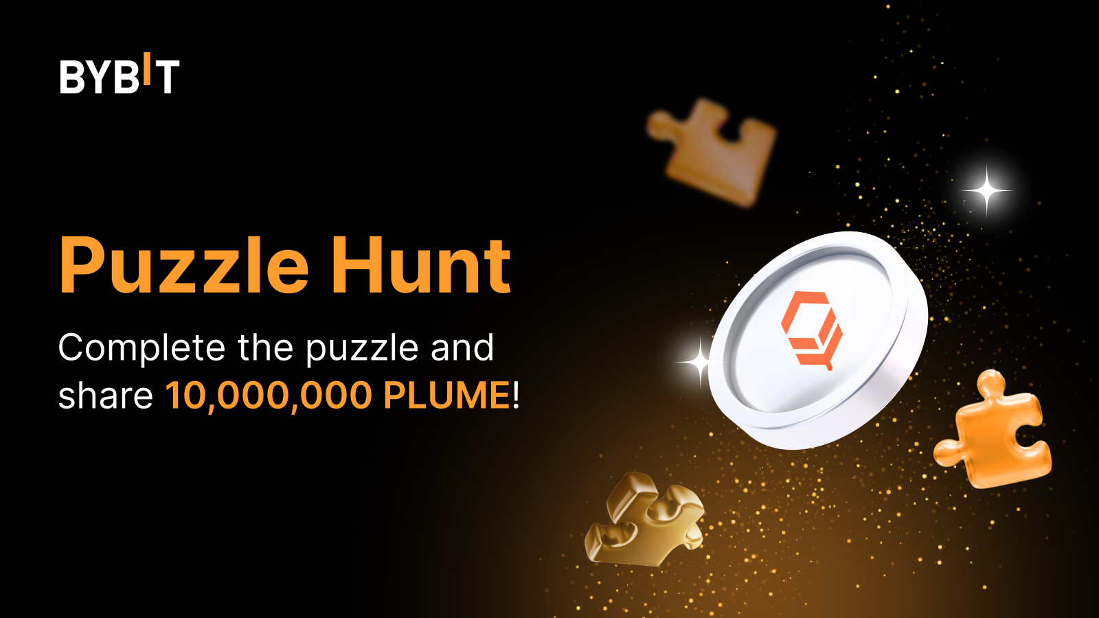 Collect Puzzles and Share Up To 10,000,000 PLUME 🤑