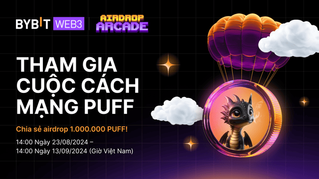 Tham Gia Puff Revolution: Airdrop 1.000.000 PUFF Đang Chờ!