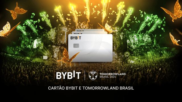 Exclusivo para o Cartão Bybit: pré-venda de ingressos do Tomorrowland Brasil 🇧🇷
