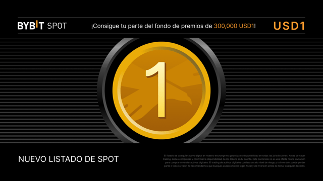 Nuevo listado: USD1/USDT y MNT/USD1 — Obtén tu parte del fondo de premios de 300,000 USD1