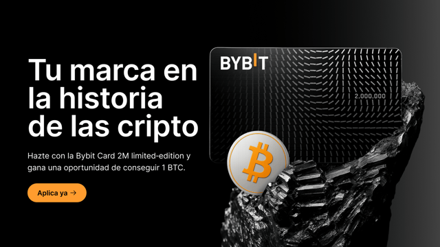 Bybit Card 2M limited‑edition: tu forma más sencilla de hacer historia en el mundo de las cripto