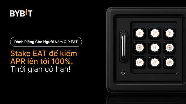 Tham gia đại tiệc EAT: Stake MNT để nhận lên đến 100% APR và chia sẻ tổng thưởng 500.000 EAT!