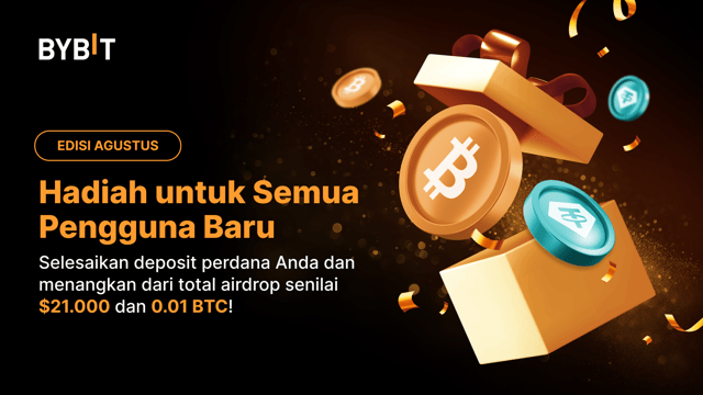 Hadiah Selamat Datang bagi Semua Pengguna Baru: Menangkan dari Total Airdrop 21.000 USDT & Dapatkan 0,01 BTC!