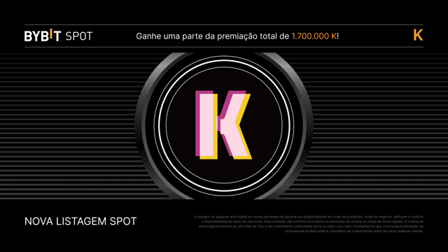 K Token Splash: Ganhe uma parte do prêmio total de 1.700.000 K