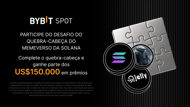Participe do Desafio do quebra-cabeça do Memeverso da Solana e ganhe uma parte dos 150.000 USDT em prêmios