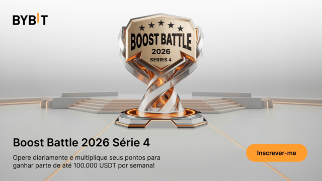 Boost Battle 2026 Série 4: Negocie e ganhe a sua parte do prémio total de 300 000 USDT!