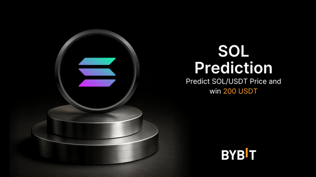 Community Prediction: Predict The Price of SOL and Win 200 USDT!