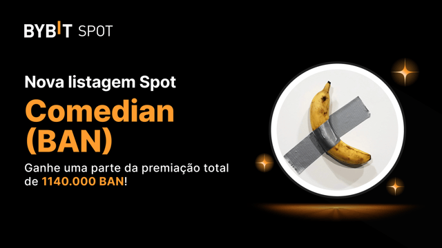 Nova Listagem: BAN/USDT — Garanta parte do prêmio total de 1.140.000 BAN