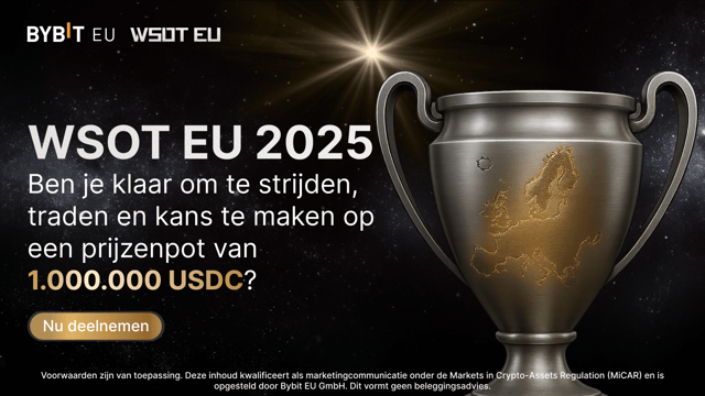 De inschrijving voor WSOT EU 2025 is geopend – met een prijzenpot van 1.000.000 USDC!