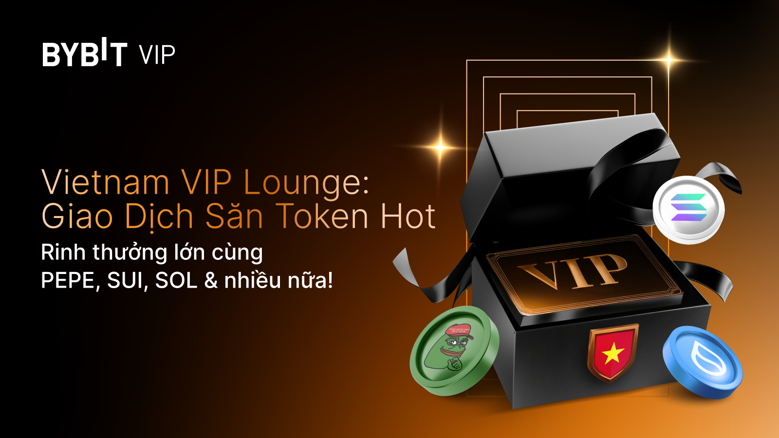 Bybit Announcement | 🇻🇳 Vietnam VIP Lounge: Giao Dịch Săn Hàng Tỷ Token Hot