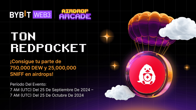TON Redpocket: ¡Reclama tu parte de 750,000 DEW y 25,000,000 de SNIFF!