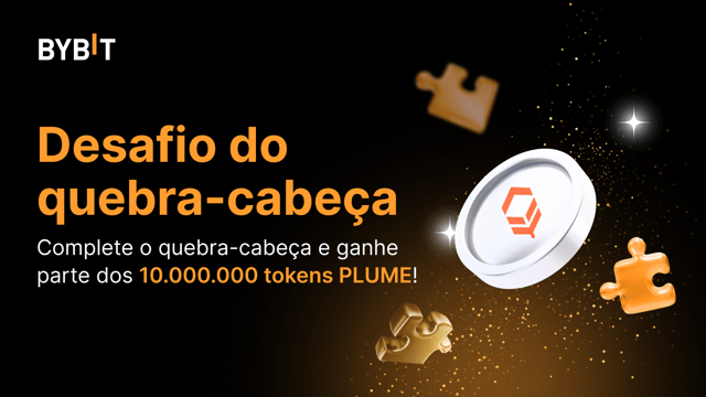 Reúna as peças e ganhe parte de 10.000.000 PLUME 🤑