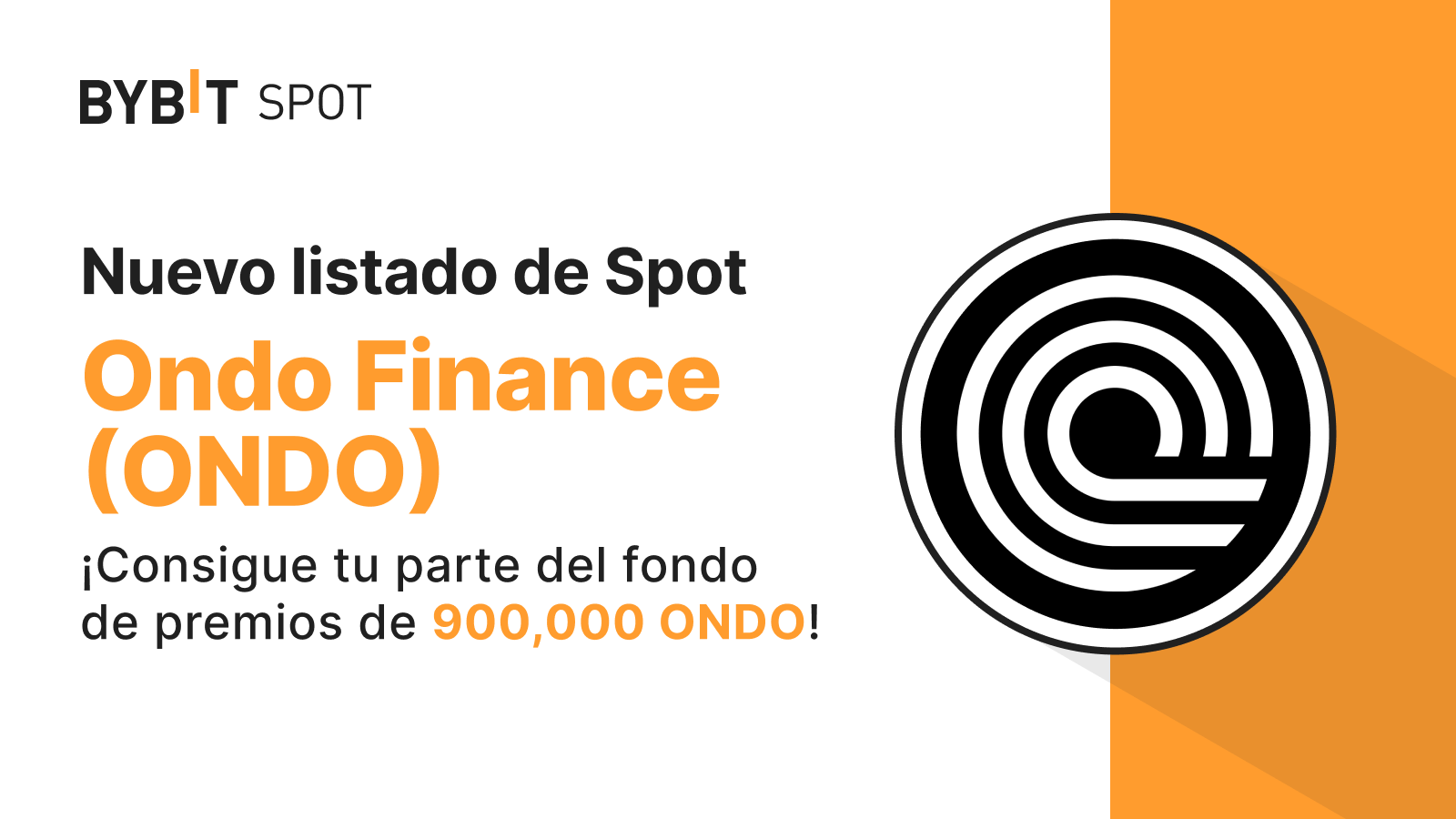 Bybit Announcement | Nuevo Listado: ONDO/USDT — Comparte 900,000 ONDO en  premios