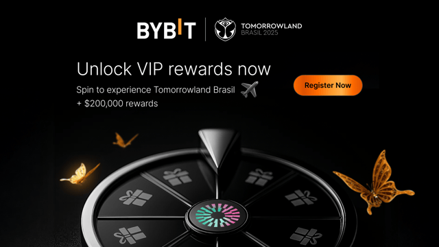 VIP exclusive: Spin to experience Tomorrowland Brasil Trip + $200,000 Rewards!
