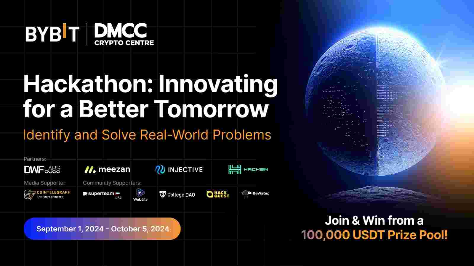 Bybit Announcement | DMCC x Bybit Web3 Unleashed #2: Innovating for a  Better Tomorrow — Identify and Solve Real-World Problems