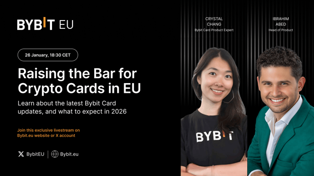 Livestream & AMA: Raising the Bar for Crypto-Cards in 2026