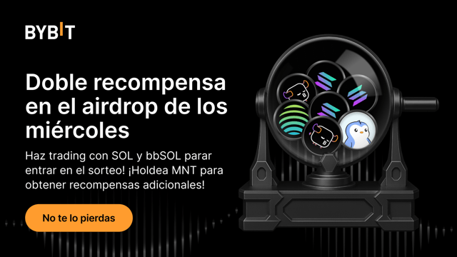 Airdrop de los miércoles, recompensas dobles: ¡opera y holdea para ganar SOL & bbSOL!