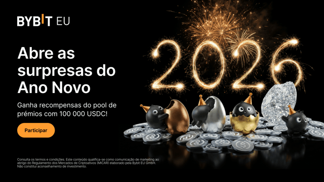 Abre as surpresas do Ano Novo: ganha recompensas do pool de prémios com 100 000 USDC!