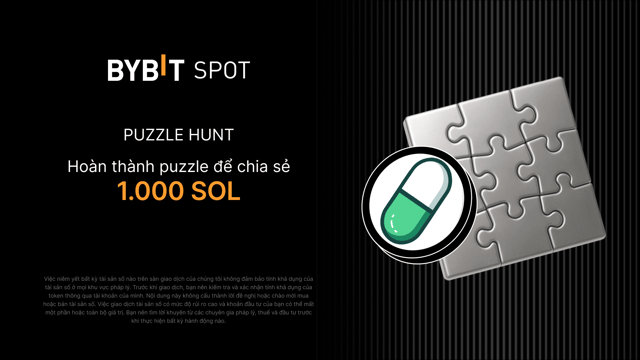 Hoàn thành puzzle và thắng lớn: 1000 SOL đang chờ bạn