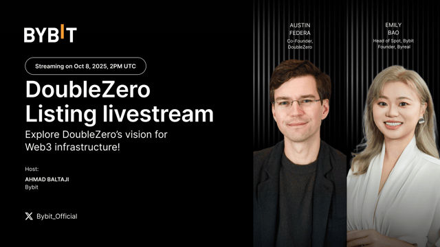 [Livestream] DoubleZero listing goes live!