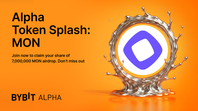 Join MON  Alpha Token Splash and earn 7,000,000 MON airdrop!