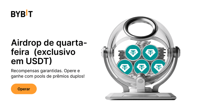 Airdrop de Quarta: opere e ganhe com pools duplos de US$120.000