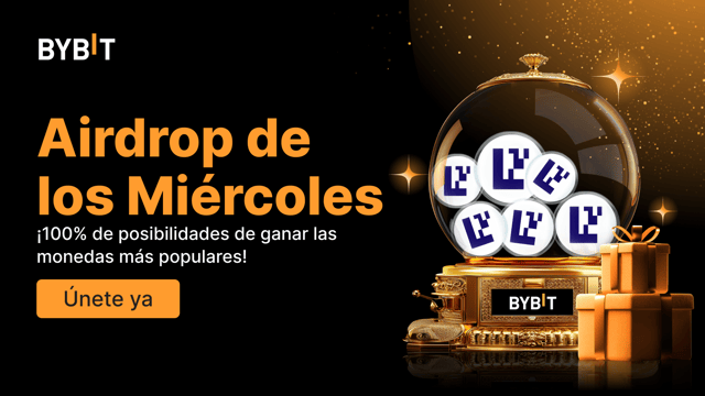 Airdrop de los miércoles: ¡Gana  monedas populares: 100% garantizado, por orden de llegada!