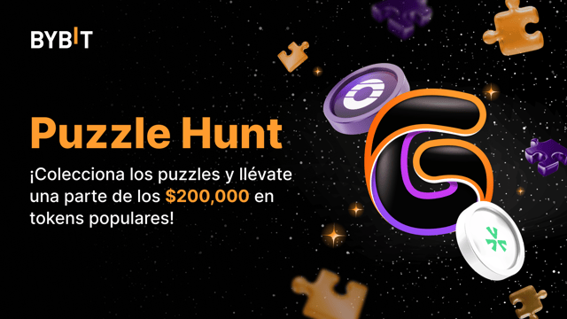 Puzzle Hunt: consigue puzzles para ganar tu parte de $200,000 en tokens que son tendencia.