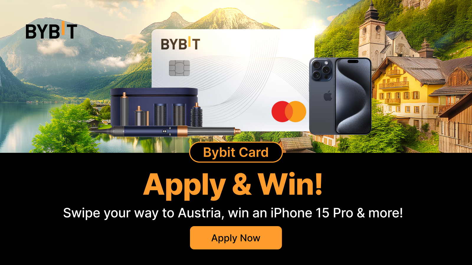Bybit Announcement | Apply & Win With Bybit Card: Swipe Your Way to ...