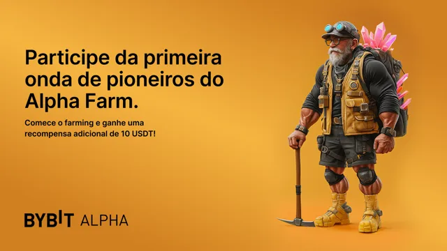 Campanha Pioneira Alpha Farm: Ganhe 10 USDT extras além das recompensas de staking!