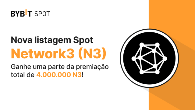 Nova Listagem: N3/USDT — Garanta parte do prêmio total de 4.000.000 N3
