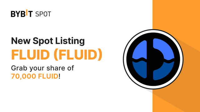 New Listing: FLUID/USDT — Grab a Share of the 70,000 FLUID Prize Pool
