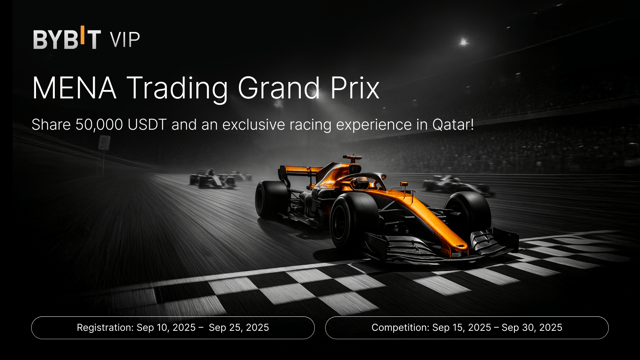 MENA Exclusive: Join the MENA Trading Grand Prix with a prize pool of 50,000 USDT and an exclusive racing experience in Qatar!