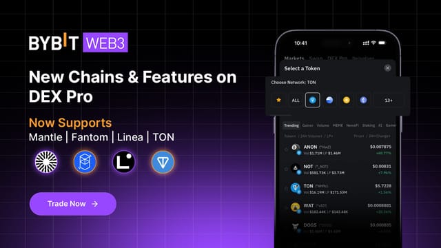 Product Updates: New Chains & Features on DEX Pro — Expanding Your Trading Horizons