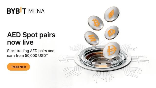 AED Spot pairs launch: Trade and win your share of 50,000 USDT