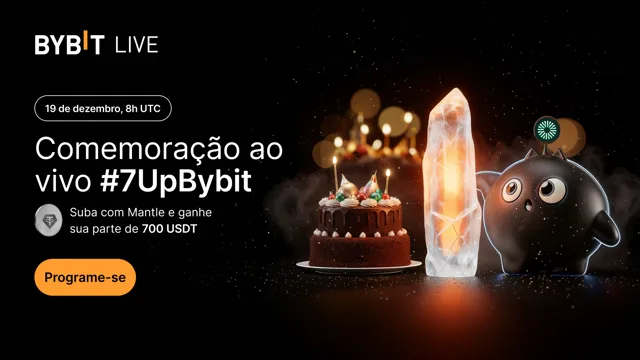 #7UpBybit: suba com Mantle e ganhe sua parte de 700 USDT