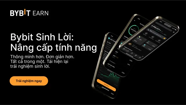 Bybit Sinh lời: Cổng thông minh giúp bạn tăng trưởng tiền điện tử
