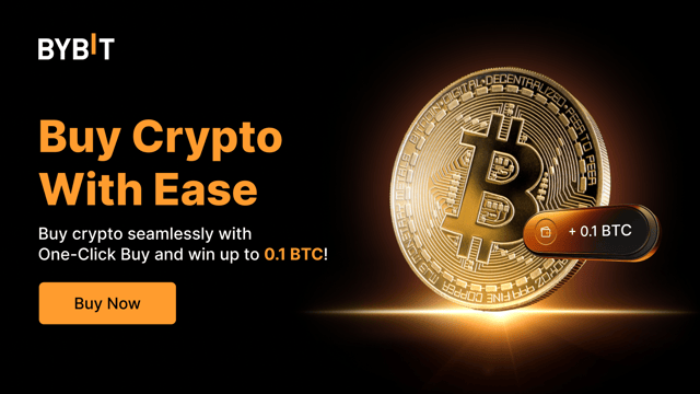 Buy Crypto Seamlessly With One-Click Buy & Win Up to 0.1 BTC!