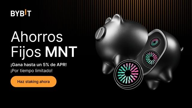 Únete a la fiesta de MNT: ¡Haz staking de MNT para disfrutar de hasta un 5% de APR y compartir un fondo de premios de 100,000 MNT!