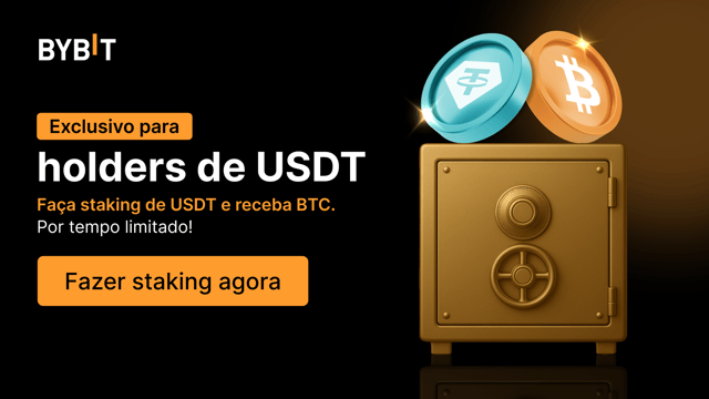 Participe do Festival do Staking: Faça staking de USDT para ganhar 100% de APR com BTC e ganhe parte do prêmio de 1 BTC!