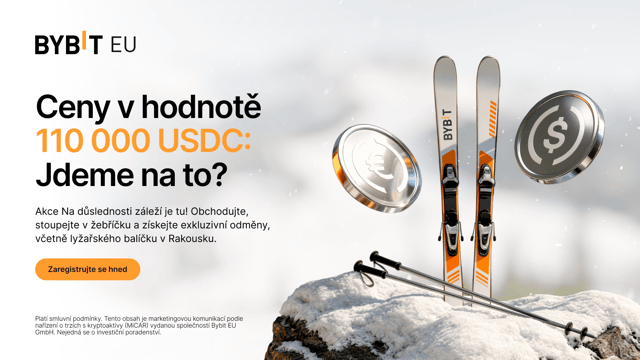 Na konzistenci záleží: Obchodujte a získejte díl ze 110 000 USDC