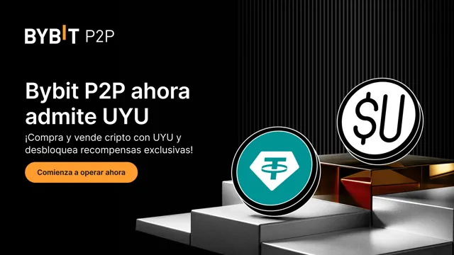 Bybit P2P ahora admite UYU (Peso uruguayo): ¡Conviértete en trader!