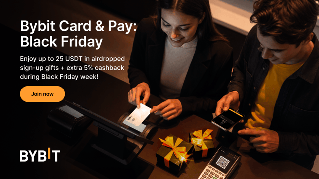 Bybit Card & Pay: Black Friday Spend & Earn!