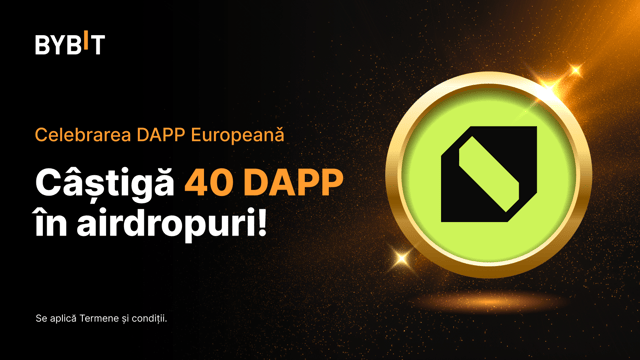 [Doar țările selectate] Celebrarea DAPP Europeanǎ : Câștigă 40 DAPP în airdropuri!