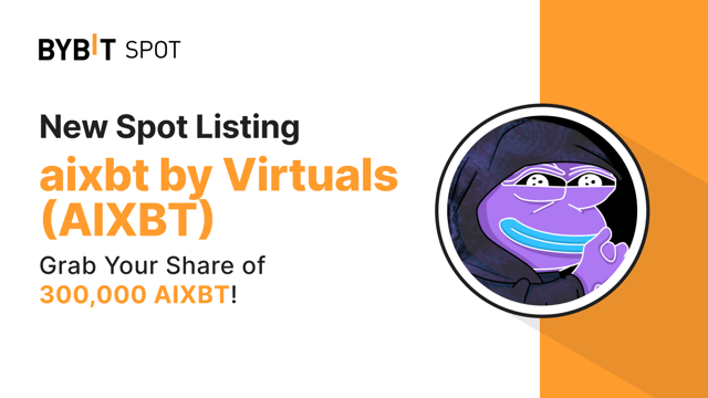 New Listing: AIXBT/USDT — Grab a Share of the 300,000 AIXBT Prize Pool
