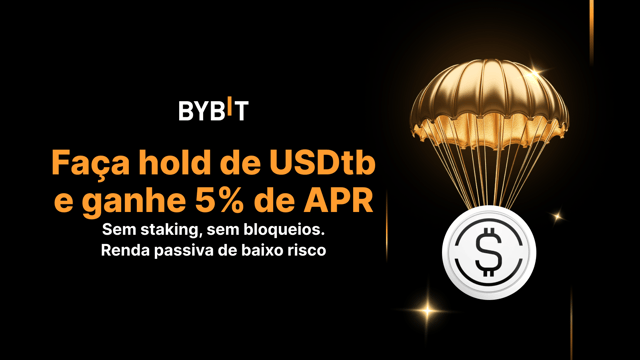 Ganhe 5% de APR com USDtb por 60 dias ou mais 💰